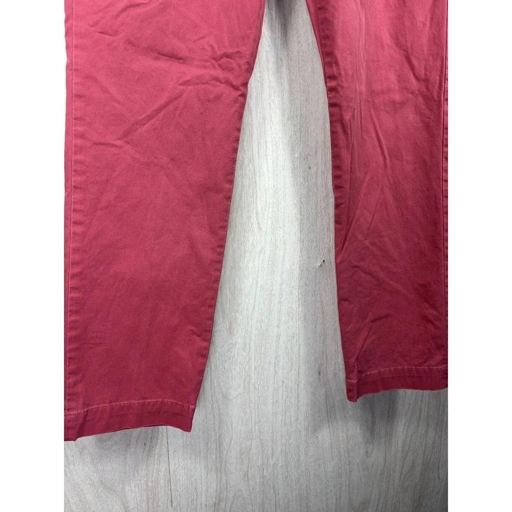 Polo Ralph Lauren The Polo Chino Pants Mens 32x30 Salmon Pink Stretch Straight‎